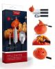 Set per Decoro Trio Triangle Halloween Set Coltelli da Intaglio Frutta e Verdura Professionale Art. 908350302