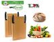Tagliere Professionale Salumi Verdure Pane  Duo Faggio + 2 Coltelli  Giotto Gourmet Sanelli Italia Ristorante Idea Regalo  Art. 920402