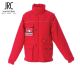 Giacca Giubbino Imbottito  New Scotland Red  Soccorso Vigilanza 118 Volontariato Art. 989754