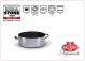 Casseruola Bassa 2 Maniglie Linea Professionale per Cuochi Chef Ballarini 1889 Italia Art.2016