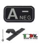 Patch 3D Gommata con Velcro 3D PVC A NEG INC101 Art. 444100-3507
