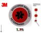 Adesivo Per Paletta Rosso Soccorso Sanitario Veterinario Art. PALSSV