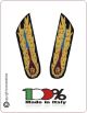 Alamari Cantottiglia Ricamati per Uniforme Ordinaria Direttive Tecnici Polizia Di Stato cm 3x10 o 16x5 Art.NSD-D-T