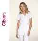 Casacca Olga  Giblor's Manica Corta 100% Cotone Piquet  Dentista Infermiera Art. 14P09K453