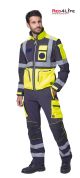 Completo Operativo Giubbino Giacca Maniche Staccabile + Pantaloni  Professionale Certificato Protezione Civile Elasticizzato Novità Red4Life Siggi Art. 08GB0725-08PA1341