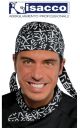 Bandana Sagomata Professionale Cuoco Chef Alimentarista Shushi Isacco Italia Art. 124072-S