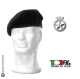 Basco Spagnolo Nero con Fregio Croce Rossa Militare Italiana CRI FAV Italia  Art.FAV-CRIM