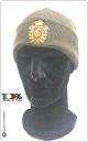 Berretto Zuccotto Papalina Watch Cap Invernale con Ricamo Solo Logo Rosso Guardie Giurate Colore Verde  CIVIS Art.GPG-LOGO-1
