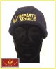 Berretto Zuccotto Papalina Watch Cap in Pile Polizia di Stato Reparto Mobile Art.NSD-PSRM
