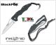 Coltello Serramanico Tascabile con Manico in G-10 Black Fox  BF105 BF 105 Art. BF-105