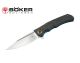 Coltello Chiudibile Serramanico con Fodero Boker Plus Nubilum Flipper Knife Carbon Fiber Art. 01BO492 