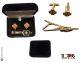 Set Gemelli Fermacravatta Del Ordine Santo Sepolcro Di Gerusalemme San Giovanni Idea Regalalo Art. G-F-SG 
