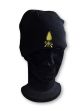 Berretto Zuccotto Papalina Watch Cap NERO Invernale con Ricamo Guardia di Finanza G. di F. Art. P-GDF-N