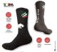 Calze Calzini Calzetti Anti Sudore Massaggio Caviglia Polpaccio Specifica per Stivaletto Anfibio Guardia Giurata GPGIPS Cotone Comodissime Tactical Bamboo Socks Nera Art. GPGIPS-1