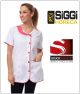 Casacca Manica Corta Donna Siggi Bianco + Fuxia Art.28CS1306/00-0001F