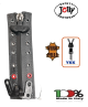 Cerniera Pezzo Singolo no Coppia Sostitutiva Vera Pelle Chiusura YKK Jolly Per 9300/GA  Art. 1RCF