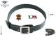 Cinturone Rinforzato Pelle Nera Leather belt Premium Radar 1957 Italia  Carabinieri Polizia Vigilanza Art.7084-2220