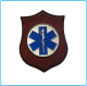 Crest Croce Esculapio Soccorso Sanitario Idea Regalo cm. 24 x 18 Art.08019