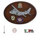 Crest Quadretto  Araldico Aerei C-27J SPARTAN Aeronautica Militare cm 22,5 X 17,5 Art. AM0302