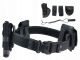 Cinturone Cordura Nera Completo di Accessori e Fondina Universale Vigilanza Guardie Giurate Vigilanza Sicurezza GPG IPS MFH Art. 22783A