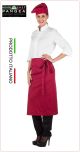Falda Grembiule Vita Scozia Colore Rubino Pangea Italia Art.SC0500 