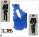Fascia Blu da Ufficiali Cerimonia con Pon Pon Finale Esercito Carabinieri Marina G. di F. Polizia di Stato Art. NSD-F1B