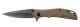 Coltello Serramanico Fox Edge Mandatory Fun, Tan Micarta Art.  FE-025 