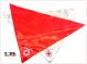 Foulard Sciarpa Triangolo con Ricamo CRI C.R.I. Croce Rossa Italiana Novità Art.NSD-CRI-F
