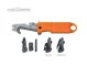 Coltello Multiuso Emergenza Soccorso FOX E.R.T. RESCUE KNIFE ORANGE FX 211 Art. FX-211