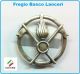 Fregio Basco Metallo Cavalleria Lanceri E.I. Esercito Italiano Art.NSD-F-14