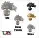 Fregio Metallo Berretto Ordinanza Carabinieri Basco Tesa Cappello Donna o Pasubio Art.CC-FREGIO