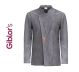 Giacca Cuoco Chef Facile Stiro Grosseto Jeans Grigio Nero Beige  Personalizzabile Giblor's Italia Art.19P08G041