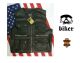 Gilet Biker Pelle Tipo Harley Davidson Ottimo per Patch HD Shadow Guzzi Triuph Vera Pelle  ULTIMI PEZZI Art. 01068