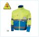 Giubbino Bicolor Ciano + Giallo Ricamato Privo di Stemmi Misericordie Misericordia BlueTech Art.MIS65