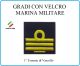 Grado a Velcro Giubbotto Navigazione Marina Militare 1 Tenente di Vascello  Art.M-23