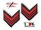 Coppia di Gradi Ricamati a Mano GUS Gala Appuntato Carabinieri  Art. GUS-4