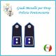 Gradi Metallo Polizia Penitenziaria per Drop Ispettore Art.PP-10