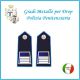 Gradi Metallo Polizia Penitenziaria per Drop Sovraintendente Capo  Art.PP-7
