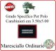 Gradi New Polo Ordine Pubblico più Piccoli cm 3.50x5.00  Carabinieri con Velcro MARESCIALLO ORDINARIO Art.CC-P9