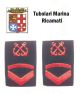 Gradi Tubolari Ricamati Marina Militare Italiana Nocchiere di Porto Sottocapo di 3 Classe  Art.MM-12