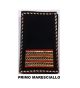 Gradi Tubolari Esercito Italiano Primo Maresciallo Fondo Nero o Verde Art. NSD-MAR-P