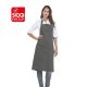 Grembiule Con Pettorina Frankie Grigio Siggi Art. 28PZ0458