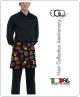 Grembiule Falda Banconiere Con Tascone HEARTS cm 40x70 Ego Chef Italia Art. 6100139A
