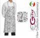 Grembiule Cucina Pettorina con Tascone cm 90x70 Chefwear  Art. 6103101A