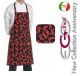 Grembiule Cucina Pettorina con Tascone cm 90x70 Friend Art. 6103122C