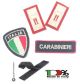 Kit Completo per Polo OP CARANINIERI Patch Toppa Carabinieri  + Alamari + Scudetto Italia con Velcro Art. P-KIT