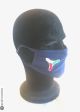 Mascherina Protettiva Modello Adulto con Ricamo Guancia Protezione Civile PC Nazionale e volontaria Blu Navy  Lavabile COVID-19 PREZZO SPECIALE Art. NSD-PC-19
