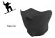 Maschera Neoprene Nera Protettiva Freddo Sci Snowboard Soft Air Mil Tec Art. 11666002