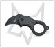 Coltello KARAMBIT Tascabile EDC con Lama BLACK IDROGLIDER® Art.FX-535B