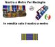Nastro Militare a Metro Medaglia Al Valore Esercito Italiano  Art.N-MVEI